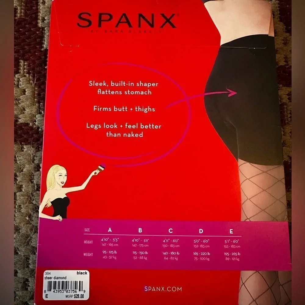 Spanx by Sara Blakely Sheers Diamond Shape